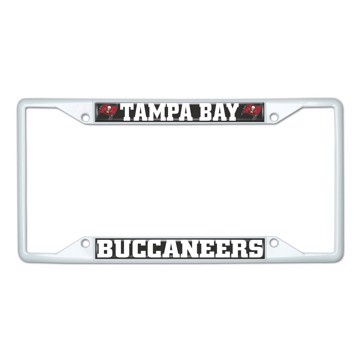 Picture of NFL - Tampa Bay Buccaneers License Plate Frame - White