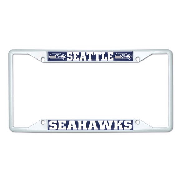 Picture of NFL - Seattle Seahawks License Plate Frame - White