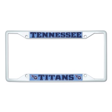 Picture of NFL - Tennessee Titans License Plate Frame - White