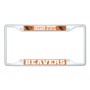 Picture of Oregon State University License Plate Frame - White