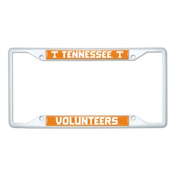 Picture of University of Tennessee License Plate Frame - White