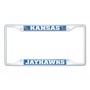 Picture of University of Kansas License Plate Frame - White