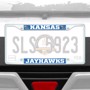 Picture of University of Kansas License Plate Frame - White