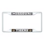 Picture of University of Missouri License Plate Frame - White