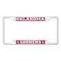 Picture of University of Oklahoma License Plate Frame - White