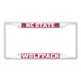 Picture of North Carolina State University License Plate Frame - White