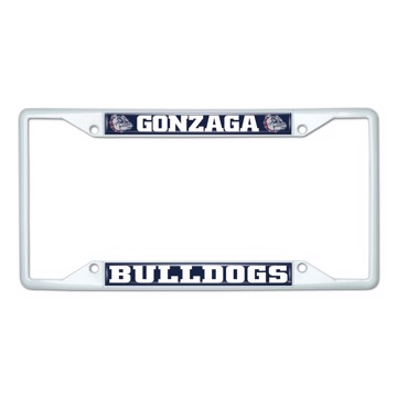 Picture of Gonzaga University License Plate Frame - White