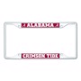 Picture of University of Alabama License Plate Frame - White