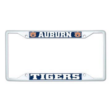 Picture of Auburn University License Plate Frame - White