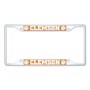 Picture of Clemson University License Plate Frame - White