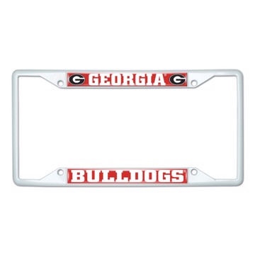 Picture of University of Georgia License Plate Frame - White