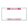 Picture of University of Arkansas License Plate Frame - White