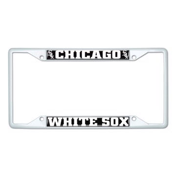 Picture of MLB - Chicago White Sox License Plate Frame - White