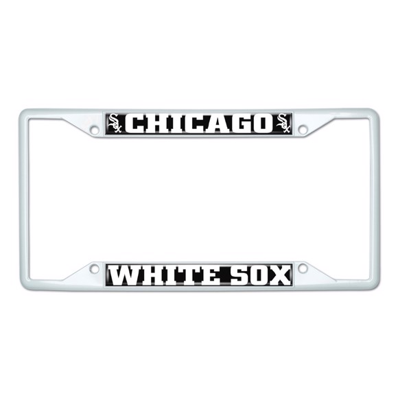 Picture of MLB - Chicago White Sox License Plate Frame - White