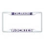 Picture of MLB - Colorado Rockies License Plate Frame - White