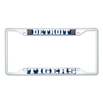 Picture of MLB - Detroit Tigers License Plate Frame - White