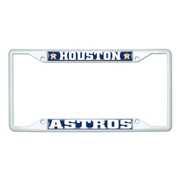 Picture of MLB - Houston Astros License Plate Frame - White