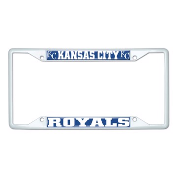 Picture of MLB - Kansas City Royals License Plate Frame - White