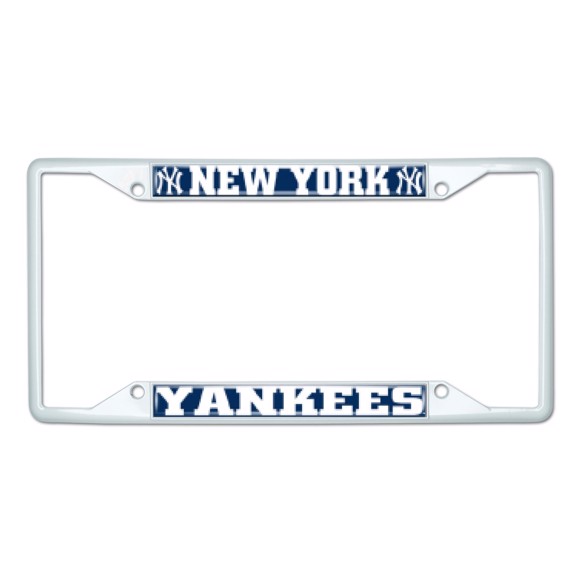 Picture of MLB - New York Yankees License Plate Frame - White