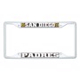 Picture of MLB - San Diego Padres License Plate Frame - White