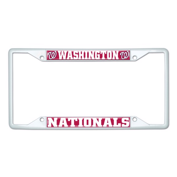 Picture of MLB - Washington Nationals License Plate Frame - White