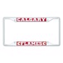 Picture of NHL - Calgary Flames License Plate Frame - White