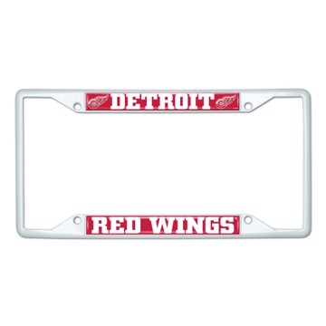 Picture of NHL - Detroit Red Wings License Plate Frame - White