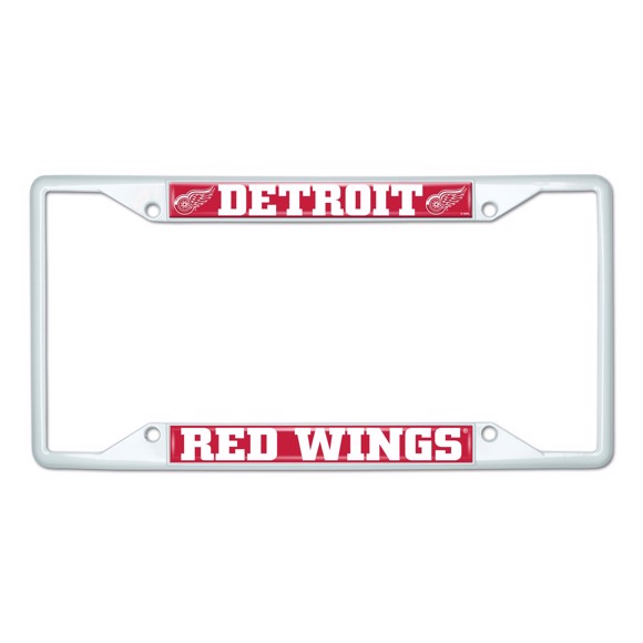 Picture of NHL - Detroit Red Wings License Plate Frame - White