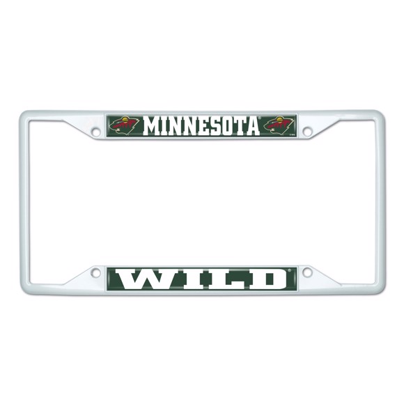 Picture of NHL - Minnesota Wild License Plate Frame - White