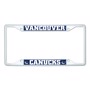 Picture of NHL - Vancouver Canucks License Plate Frame - White