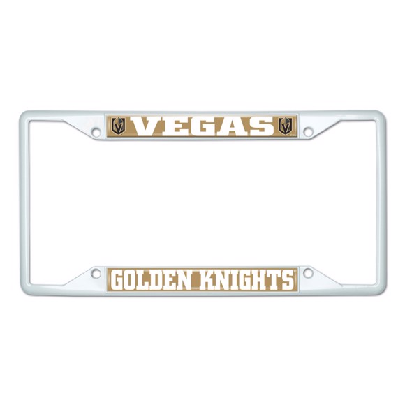 Picture of NHL - Vegas Golden Knights License Plate Frame - White