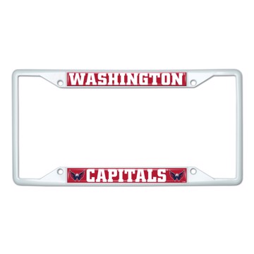 Picture of NHL - Washington Capitals License Plate Frame - White