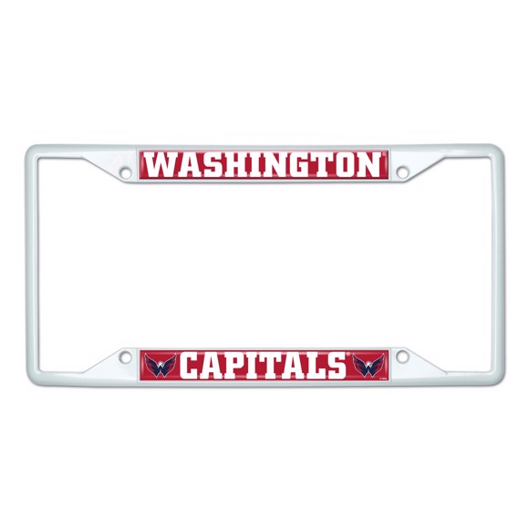 Picture of NHL - Washington Capitals License Plate Frame - White