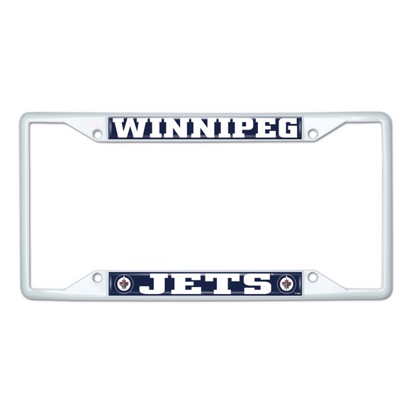 Picture of NHL - Winnipeg Jets License Plate Frame - White