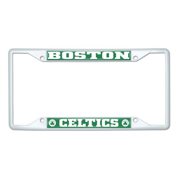 Picture of NBA - Boston Celtics License Plate Frame - White