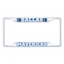 Picture of NBA - Dallas Mavericks License Plate Frame - White