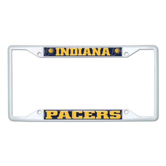 Picture of NBA - Indiana Pacers License Plate Frame - White