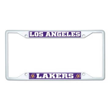 Picture of NBA - Los Angeles Lakers License Plate Frame - White