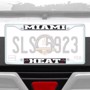 Picture of NBA - Miami Heat License Plate Frame - White