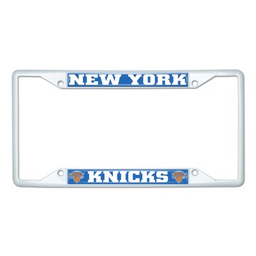 Picture of NBA - New York Knicks License Plate Frame - White