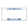 Picture of NBA - New York Knicks License Plate Frame - White