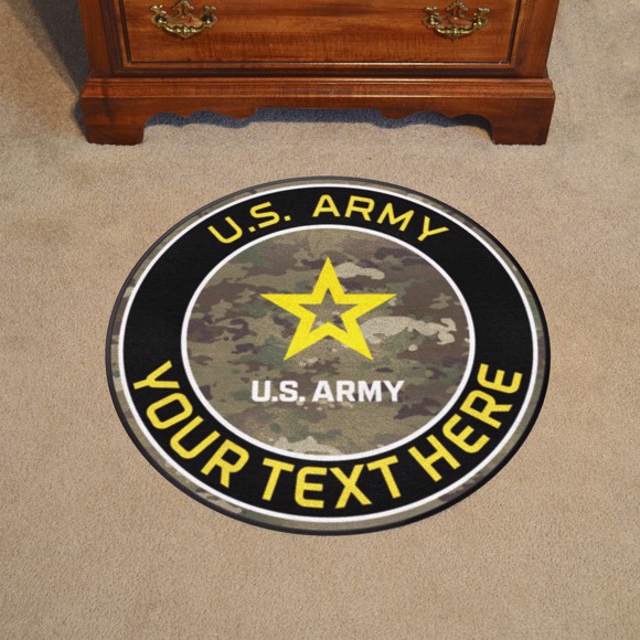 Picture of U.S. Army Personalized Roundel Mat