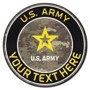 Picture of U.S. Army Personalized Roundel Mat