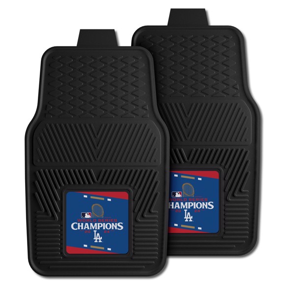 Picture of MLB - Los Angeles Dodgers  - 2024 World Series Champions Heavy Duty Car Mat Set - 2 Pieces