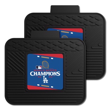 Picture of MLB - Los Angeles Dodgers  - 2024 World Series Champions Back Seat Car Utility Mats - 2 Piece Set