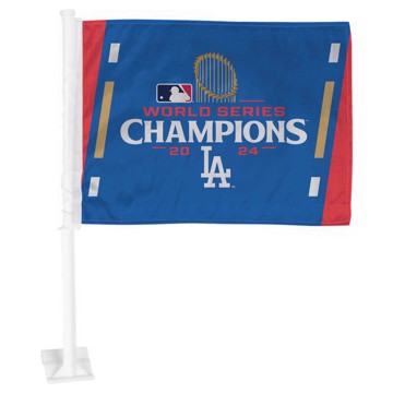 Picture of MLB - Los Angeles Dodgers  - 2024 World Series Champions Car Flag Large 1pc 11" x 14"